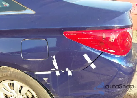 2011 Hyundai Sonata Gls из США, поврежденный, VIN 5NPEB4AC5BH033663